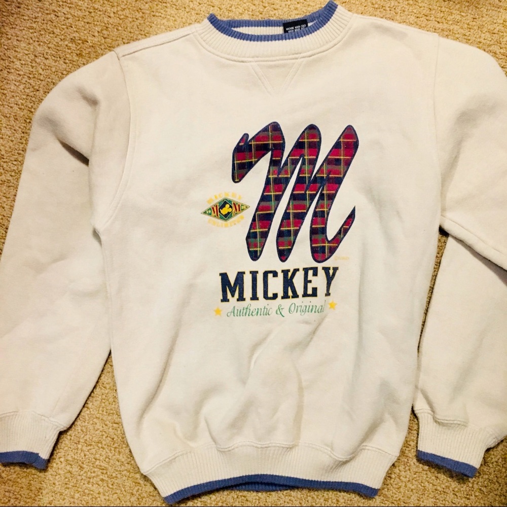 Vintage Authentic Mickey Mouse Sweatshirt